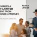 What Makes a Family Lawyer Different From a Standard Attorney