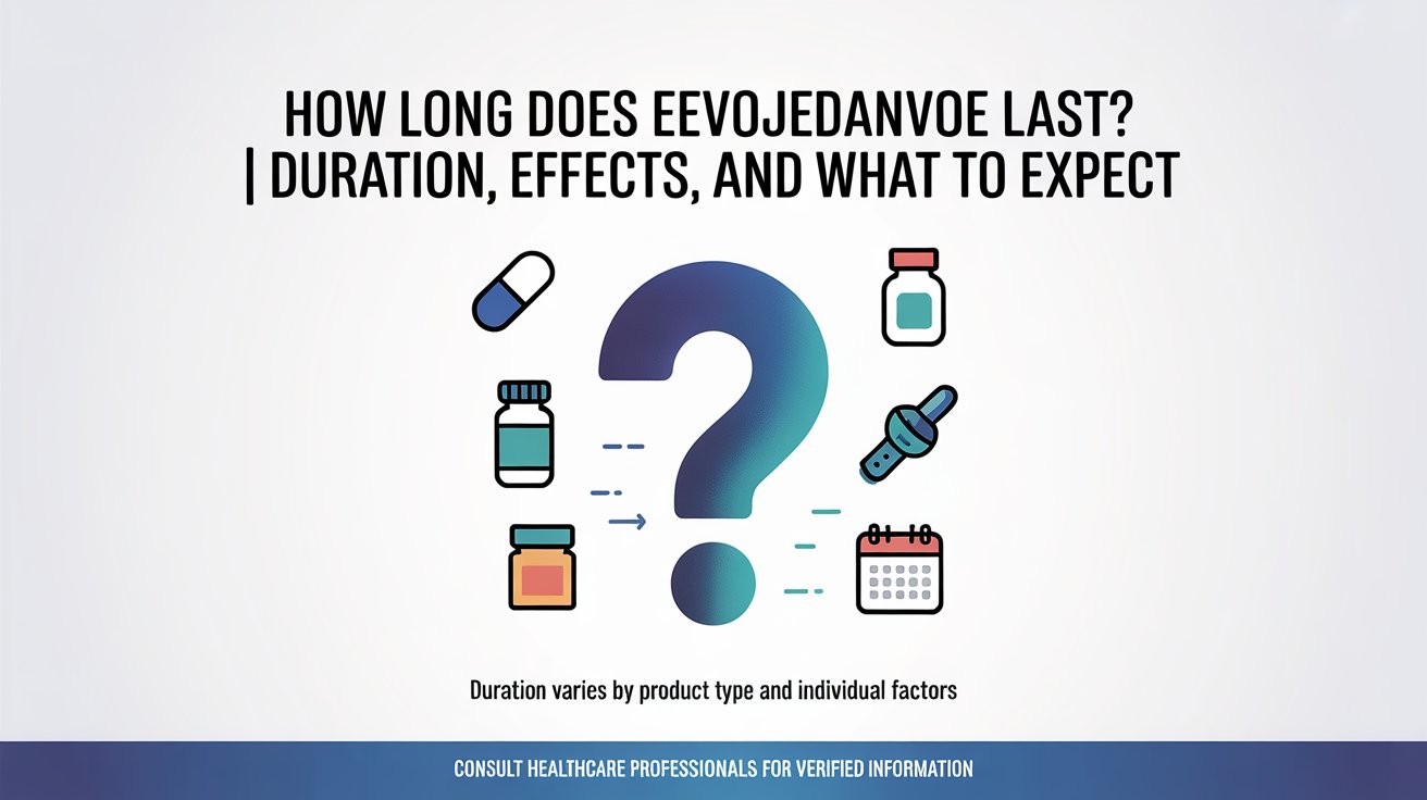 How Long Eevojedanvoe Last
