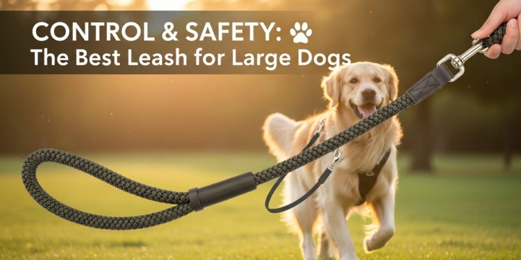 Control & Safety: The Best Leash for Large Dogs