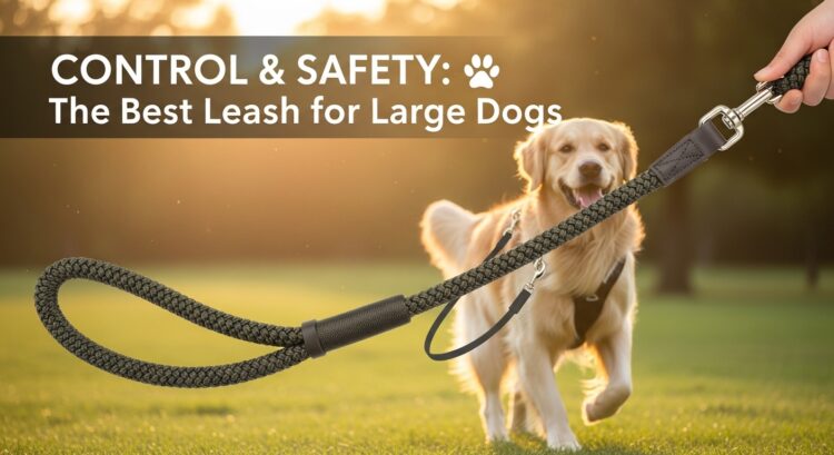 Control & Safety: The Best Leash for Large Dogs