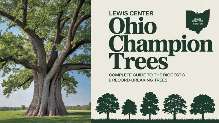 Lewis Center Ohio Champion Trees