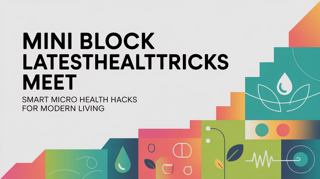 Mini Block LatestHealthTricks Meet