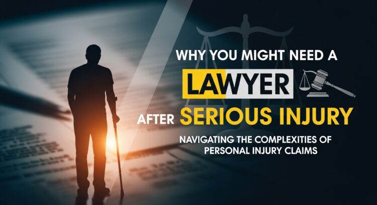 Why You Might Need a Lawyer After Suffering a Serious Injury