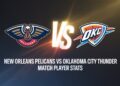 New Orleans Pelicans vs Oklahoma City Thunder Match Player Stats