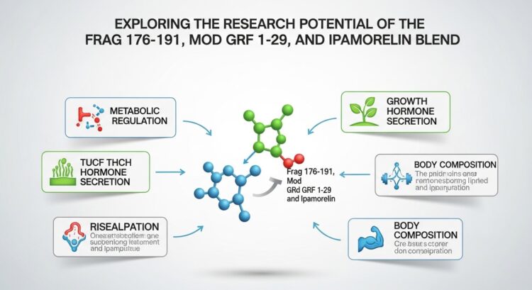 Exploring the Research Potential of the Frag 176-191, Mod GRF 1-29, and Ipamorelin Blend