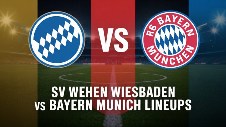 SV Wehen Wiesbaden vs Bayern Munich Lineups