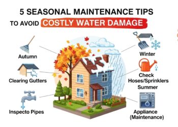 5 Seasonal Maintenance Tips to Avoid Costly Water Damage