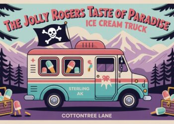 The Jolly Rogers Taste of Paradise Ice Cream Truck Sterling AK