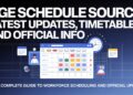 UGE Schedule Source