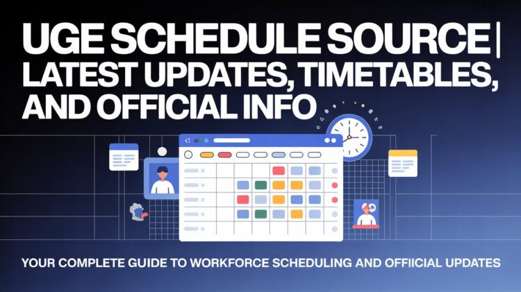 UGE Schedule Source