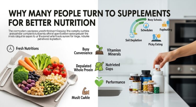 Why Many People Turn to Supplements for Better Nutrition