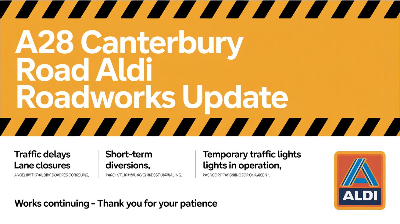 A28 Canterbury Road Aldi Roadworks Update