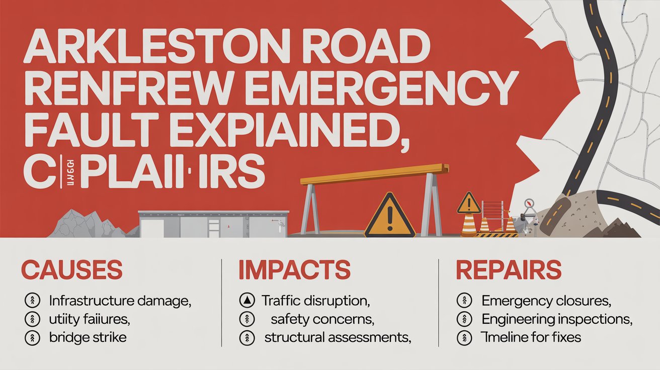 Arkleston Road Renfrew Emergency Fault