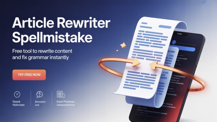 Article Rewriter SpellMistake