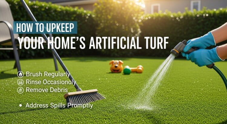 How to Upkeep Your Home's Artificial Turf