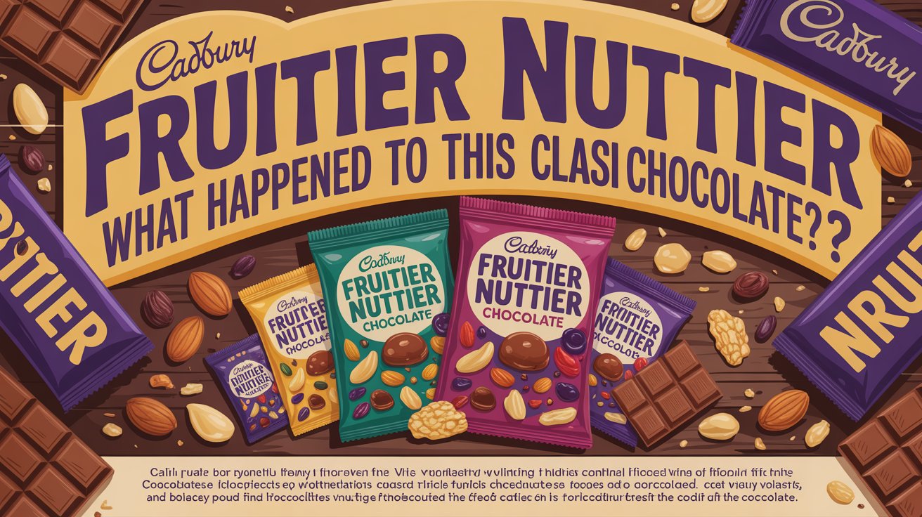 Cadbury Fruitier Nuttier Discontinued