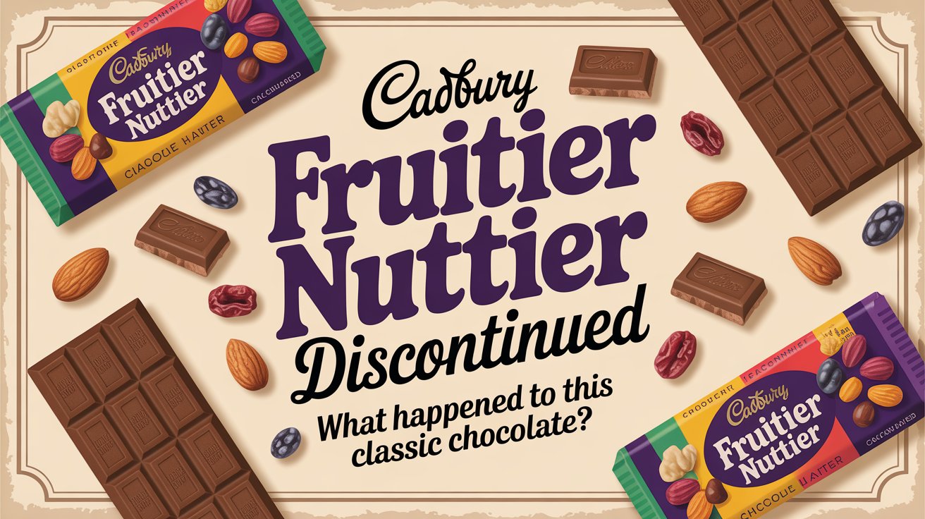 Cadbury Fruitier Nuttier Discontinued