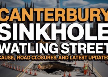 Canterbury Sinkhole Watling Street