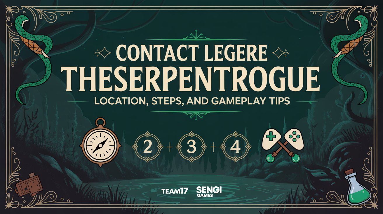 Contact Legere TheSerpentRogue