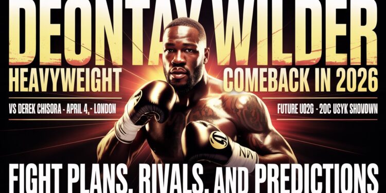Deontay Wilder Heavyweight Comeback