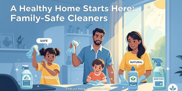 A Healthy Home Starts Here: Family-Safe Cleaners