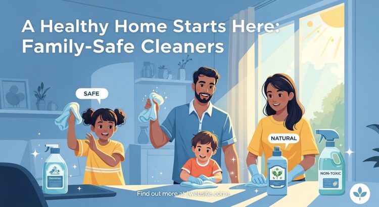 A Healthy Home Starts Here: Family-Safe Cleaners