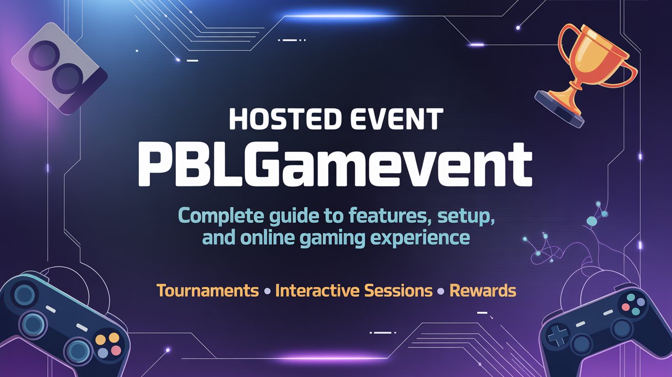Hosted Event PBLGamevent
