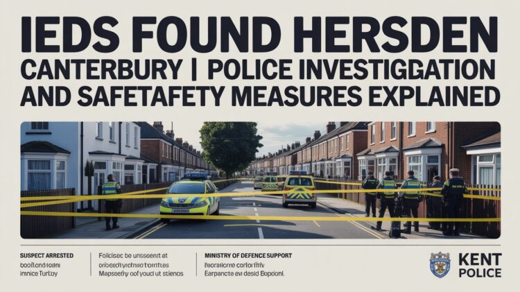 IEDs Found Hersden Canterbury