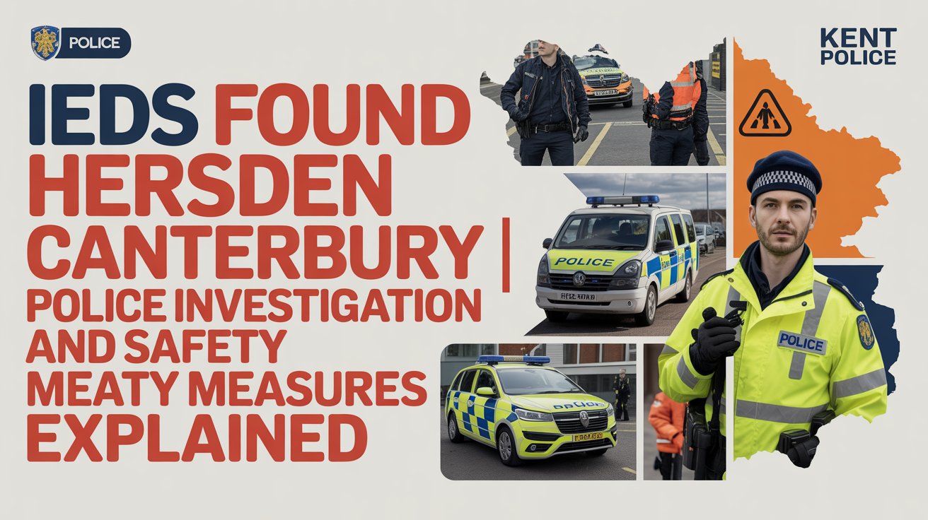 IEDs Found Hersden Canterbury
