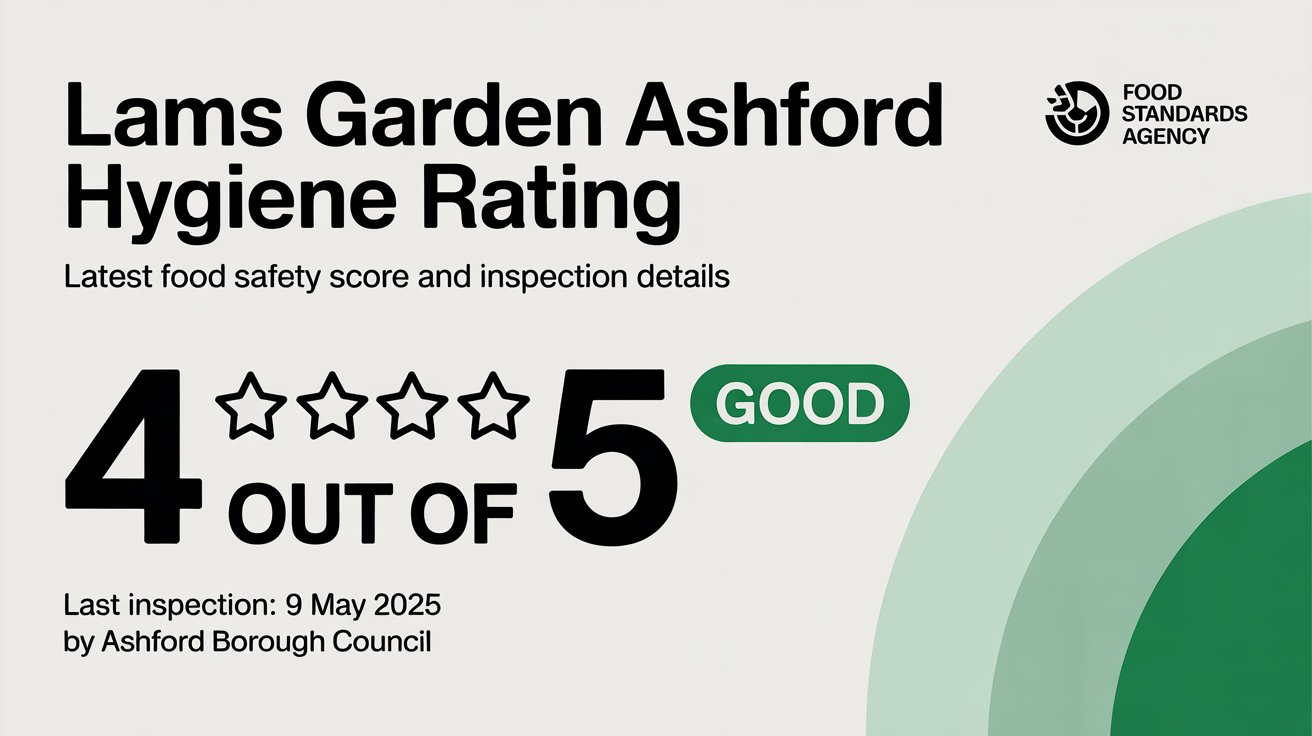 Lams Garden Ashford Hygiene Rating