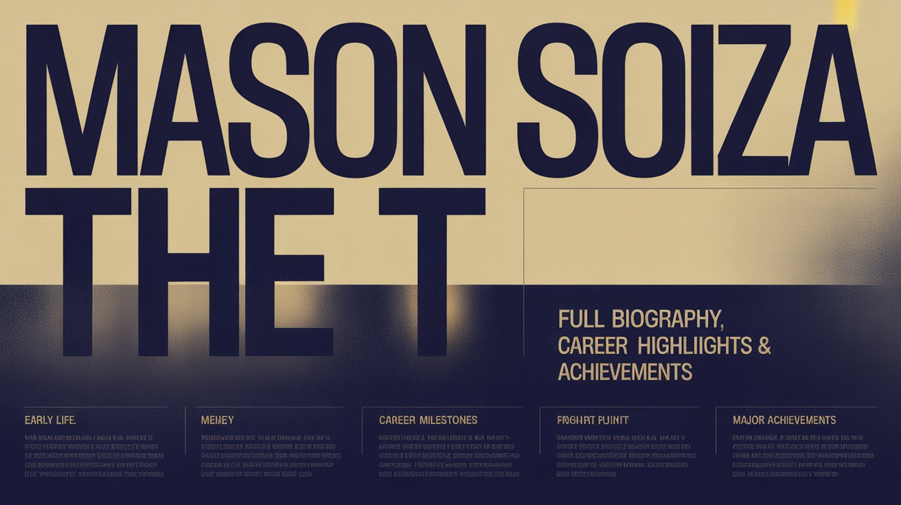 Mason Soiza The T
