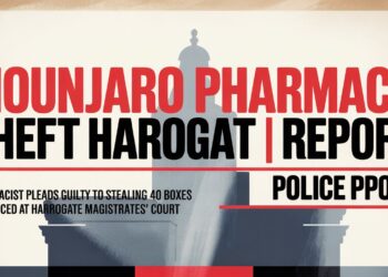 Mounjaro pharmacy theft Harrogate