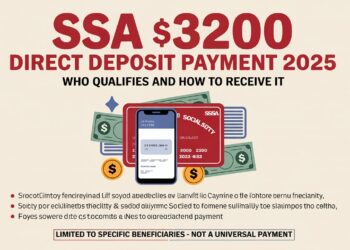 SSA $3200 Direct Deposit Payment 2025