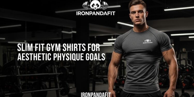 Slim Fit Gym Shirts for Aesthetic Physique Goals | Ironpandafit