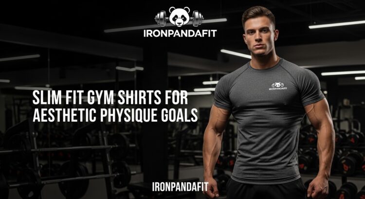 Slim Fit Gym Shirts for Aesthetic Physique Goals | Ironpandafit