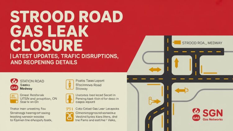 Strood Road Gas Leak Closure
