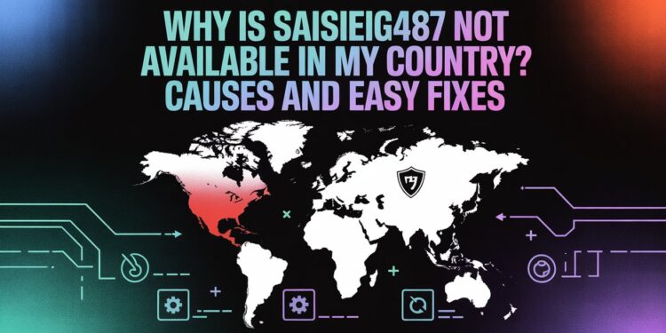 Why Is Saisiege5487 Not Available in My Country?