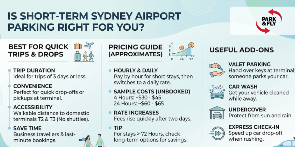 Short Term vs Long Term Airport Parking Sydney Guide