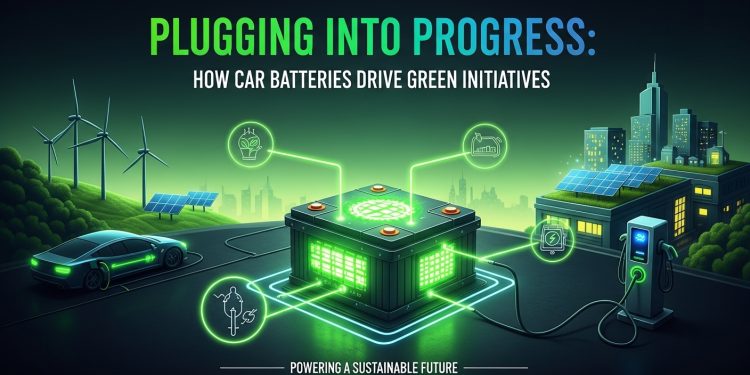 Plugging into Progress: How Car Batteries Drive Green Initiatives