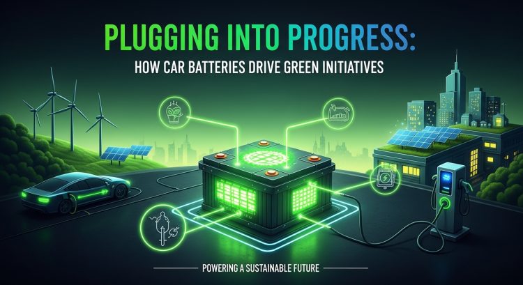 Plugging into Progress: How Car Batteries Drive Green Initiatives