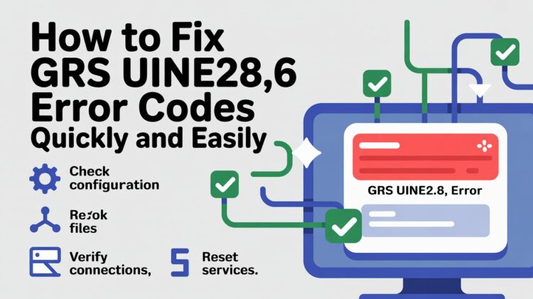GRS UINE28.6 Error Codes