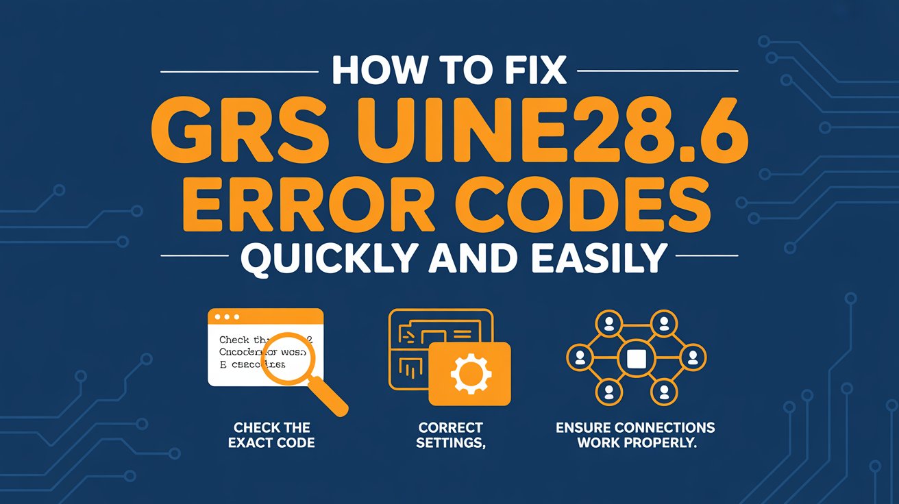 GRS UINE28.6 Error Codes