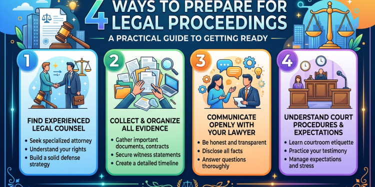 4 Ways to Prepare for Legal Proceedings